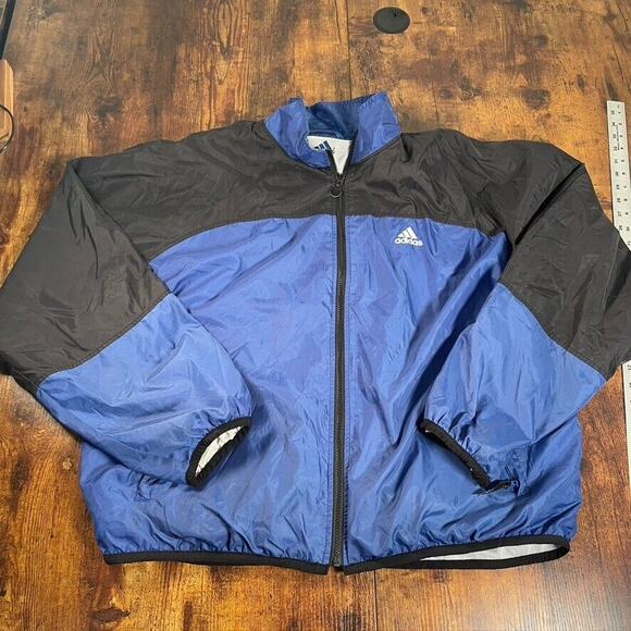 Mens Vintage Blue‎ Adidas Track Top Jacket Tracksuit size XL - Picture 1 of 6